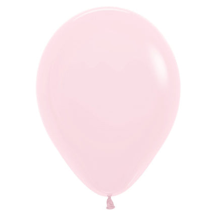 Ballons Pastell Matt Rosa 23cm 50Stk