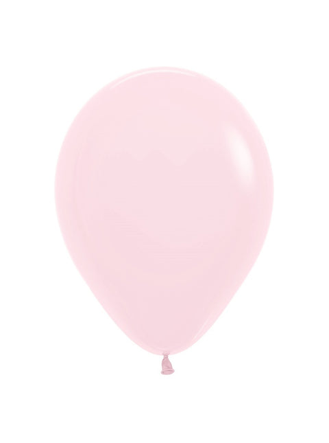 Ballons Pastell Matt Rosa 23cm 50Stk