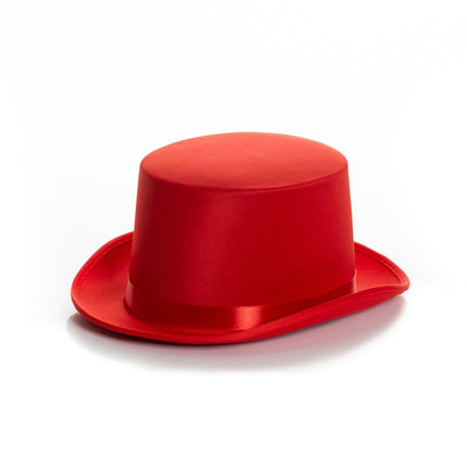 Roter High Hat Satin