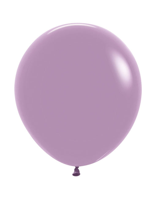 Ballons Pastell Dämmerung Lavendel 45cm 25Stk