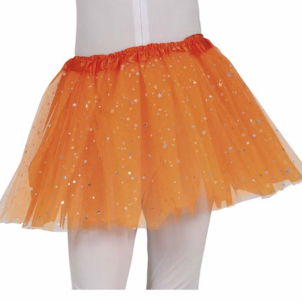 Orange Tutu Sterne 30cm