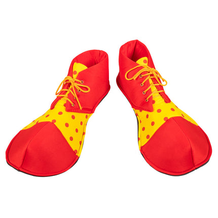 Schuhe Clown Stoff 2Stk