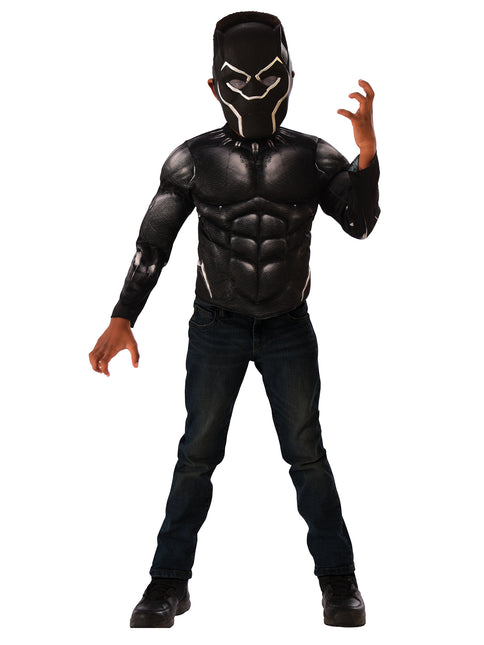 Black Panther Anzug Kinderset