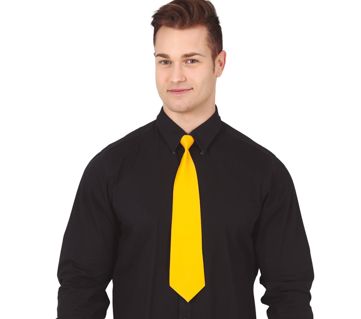 Gelbe Krawatte 47cm
