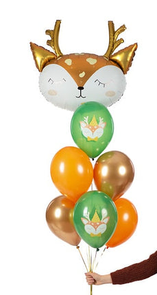 Hirsch Ballons 30cm 6Stück