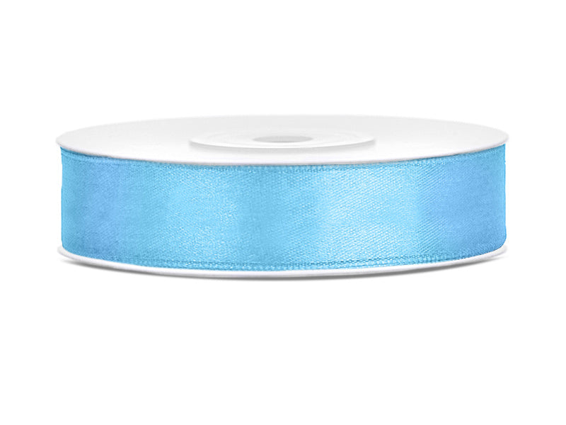 Satinband Hellblau 12mm 25m