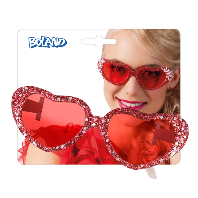 Rote Brille Liebe