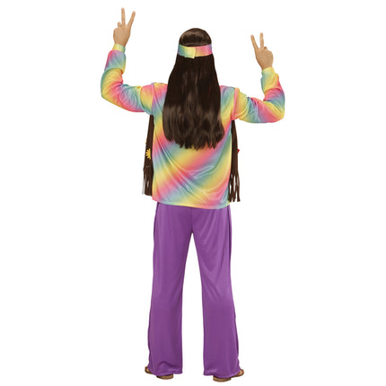 Hippie 60S Kostüm Farbige Männer