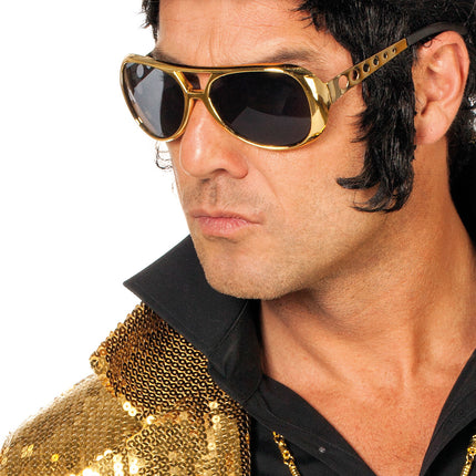 Goldbrille Elvis