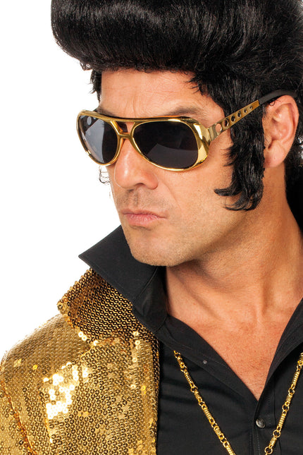 Goldbrille Elvis