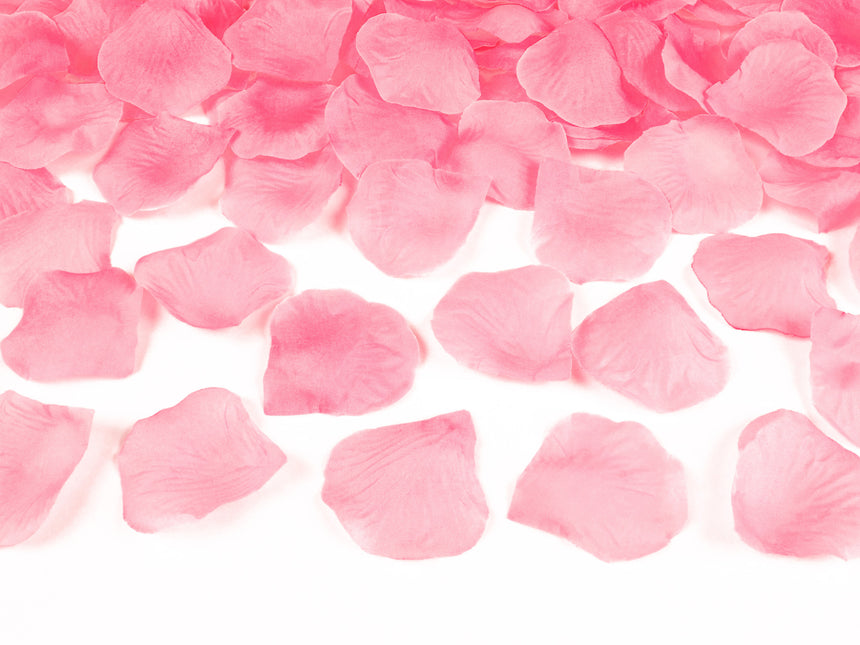 Hellrosa Rosenblütenblätter 100 Stück