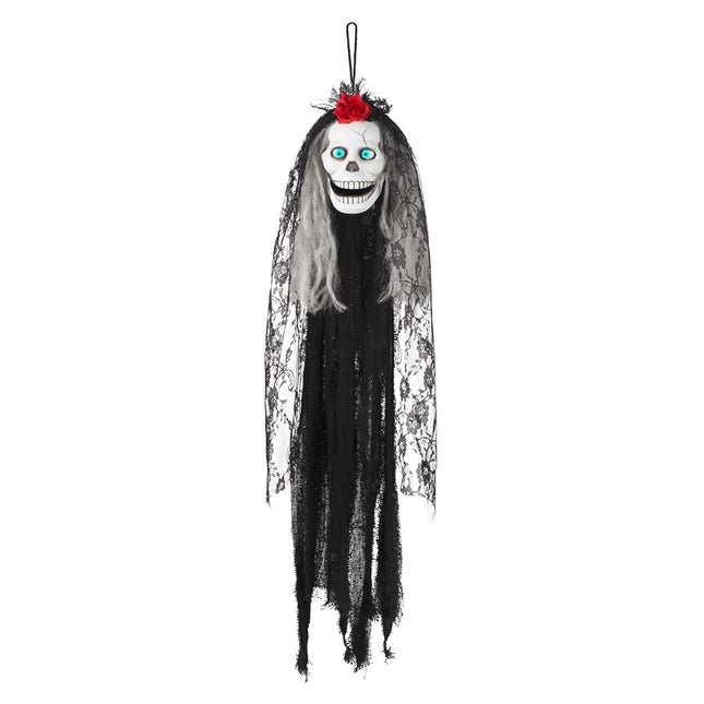 Halloween Puppe Totenkopf Catrina 80cm