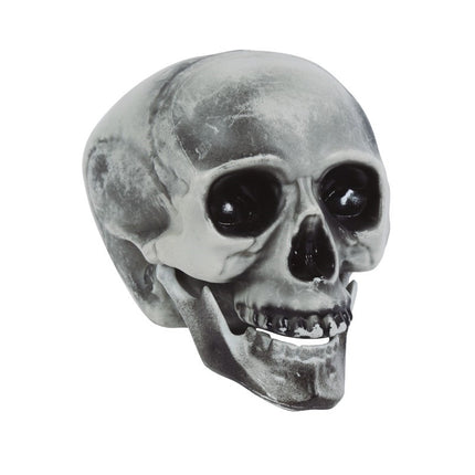 Halloween Totenkopf Grau 20cm