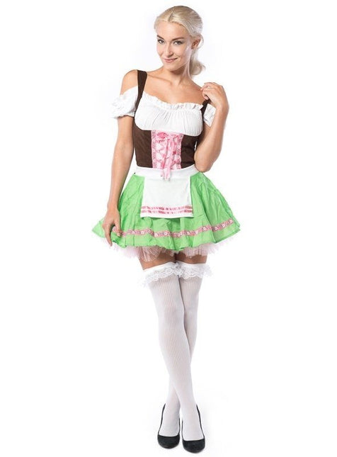 Dirndlkleid Oktoberfest Hellgrün