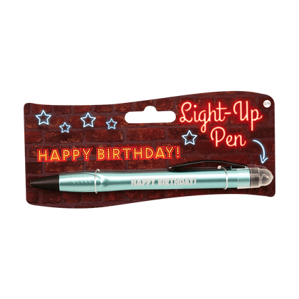 Leuchtender Stift Happy Birthday 15cm