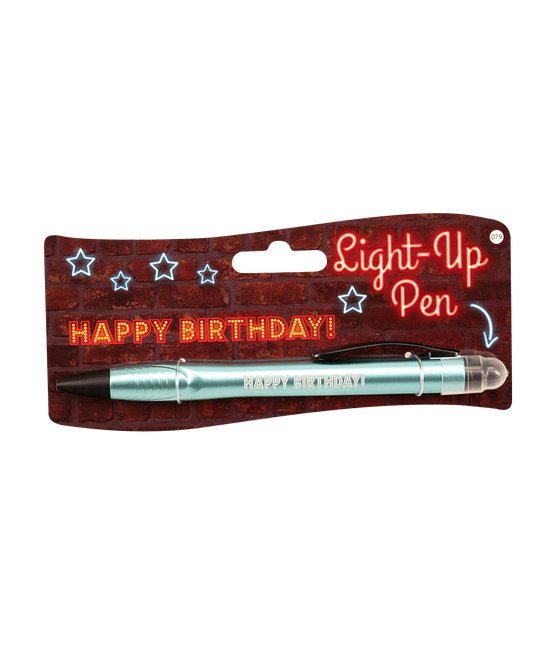 Leuchtender Stift Happy Birthday 15cm