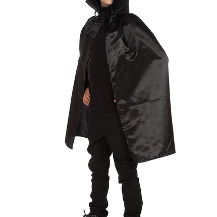 Halloween Cape Schwarzes Kind Dracula