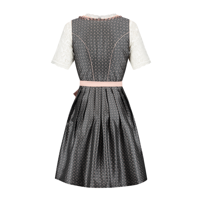 Rosa Weiß Creme Dirndlkleid Oktoberfest Damen