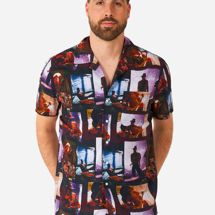 A Nightmare On Elmstreet Shirt Kurzarm Männer OppoSuits