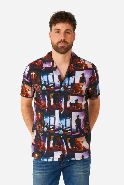 A Nightmare On Elmstreet Shirt Kurzarm Männer OppoSuits