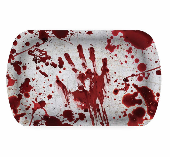 Halloween Tablett Blut 29cm