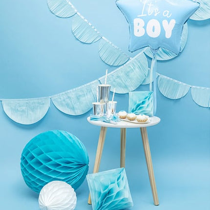 Heliumballon Herz It's A Boy Leer 48cm