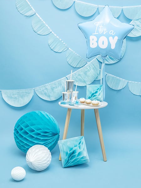 Heliumballon Herz It's A Boy Leer 48cm