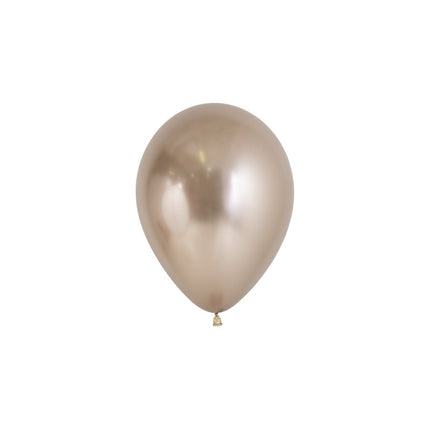 Ballons Reflex Champagner 12cm 50Stk