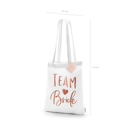 Handtasche Team Bride Weiß 42cm