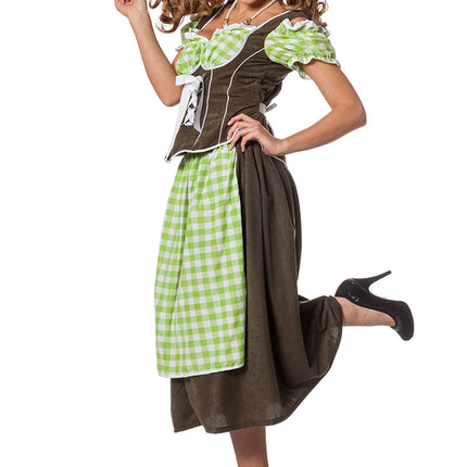 Grünes Dirndlkleid Oktoberfest Damen