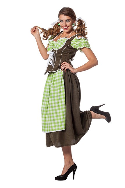 Grünes Dirndlkleid Oktoberfest Damen