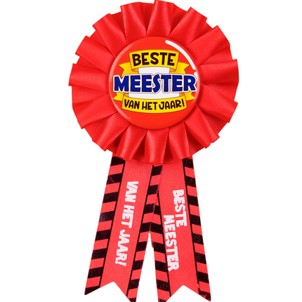 Rosette Liebster Meister des Jahres