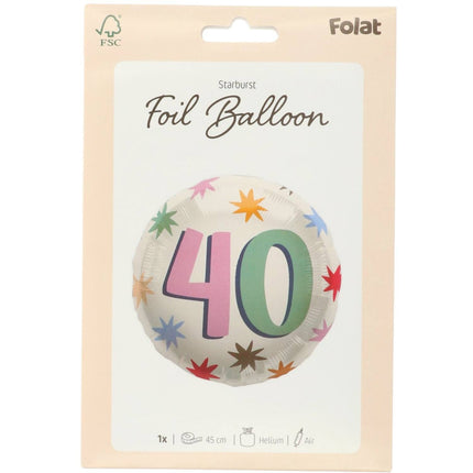 50 Jahre Heliumballon leer 45cm