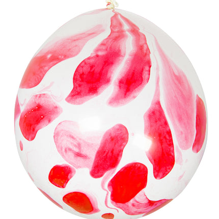 Halloween Ballons Blut 30cm 6Stk