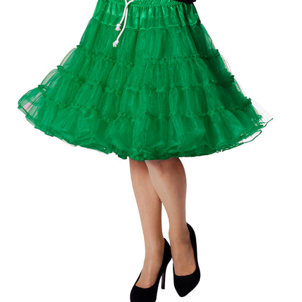 Grüner Petticoat Luxe