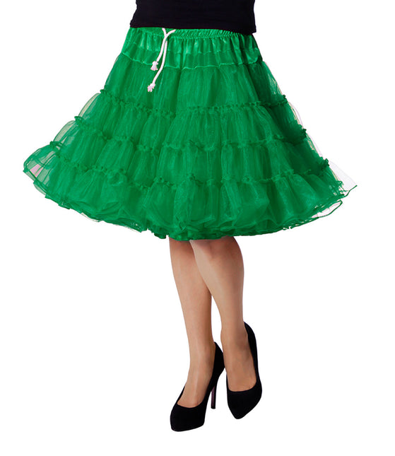 Grüner Petticoat Luxe