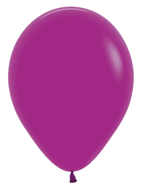 Ballons Lila Orchidee 30cm 12 Stk.