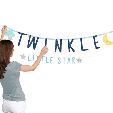 Twinkle Little Star Buchstabengirlande 2 Stück