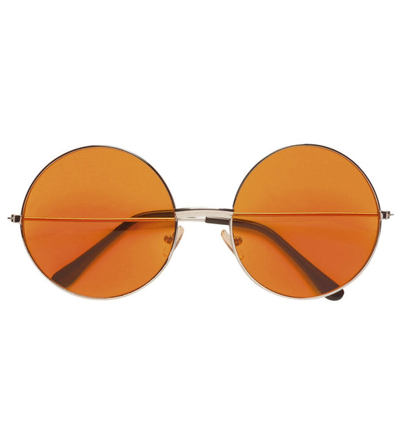 Orange Brille 70er Jahre