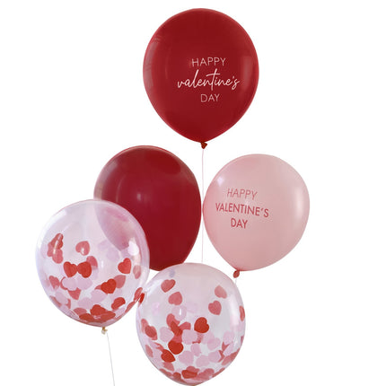 Luftballons Set Happy Valentine'S Day 30cm