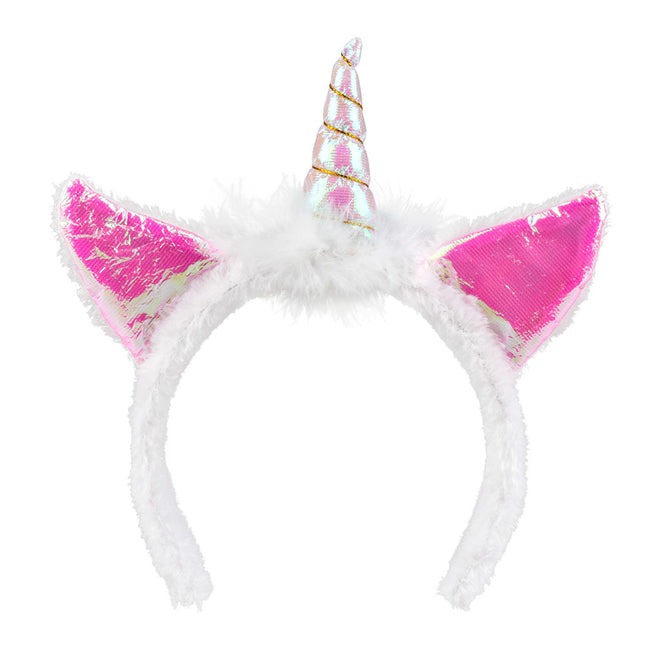 Einhorn Tiara Holographisch 32cm