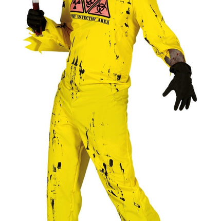 Zombie Halloween Kostüm Herren Radioactive L