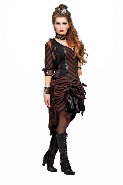 Steampunk Kleid Damen Steampunk