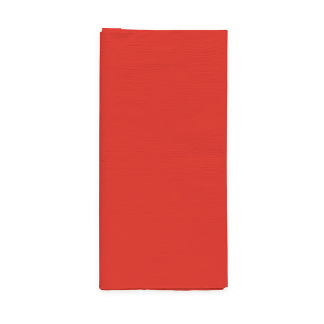 Rotes Tischtuch Papier 1.8m