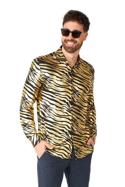 Tiger Gold Shirt Männer OppoSuits