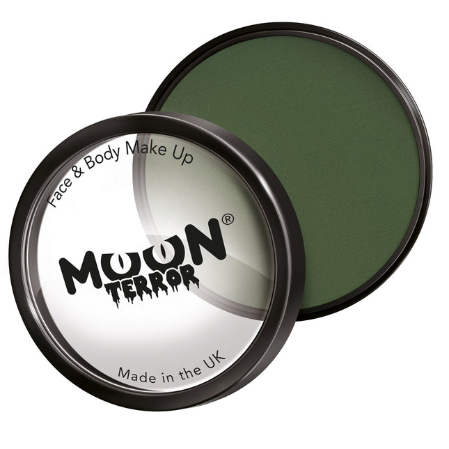 Moon Terror Halloween Pro Face Paint Zombie Grün 36g