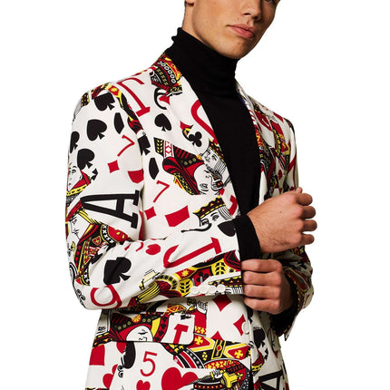 Casino Spielkarten Blazer Männer OppoSuits