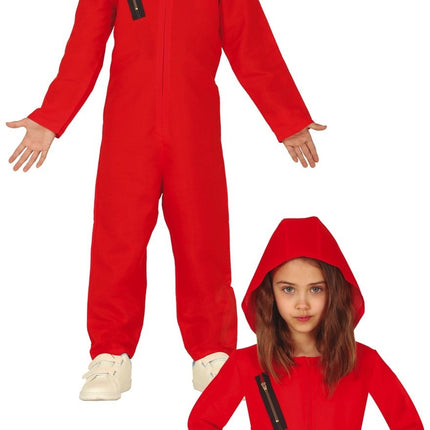 La Casa de Papel Jumpsuit Rot