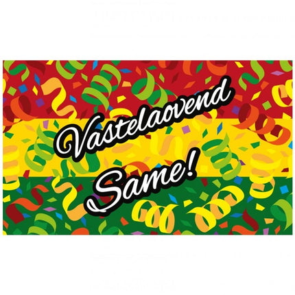 Wandflagge Vastelaovend Same 90X150