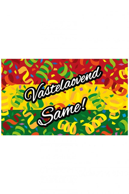 Wandflagge Vastelaovend Same 90X150